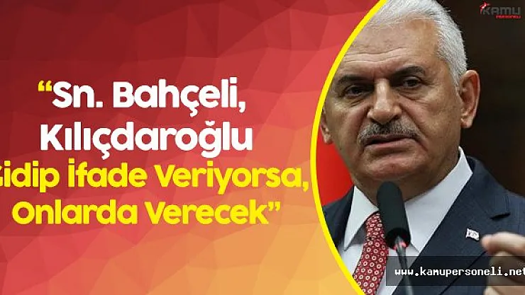 Başbakan Binali Yıldırım:" Seçimle Gelip Terörle İç İçe Girenler Hesabını Verirler"