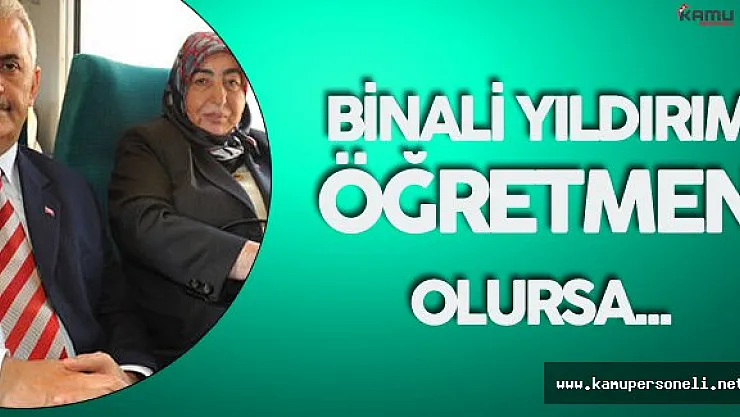 Başbakan Binali Yıldırım ve Eşi Semiha Yıldırım'ın Güldüren Anısı