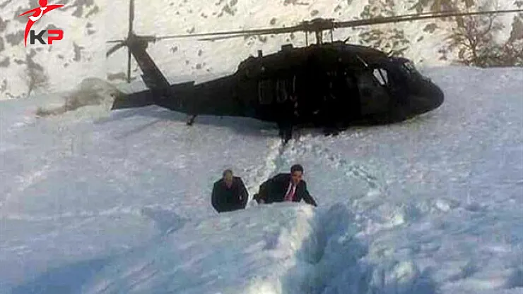 Başbakan Binali Yıldırım'ın Helikopteri Zorunlu İniş Yaptı