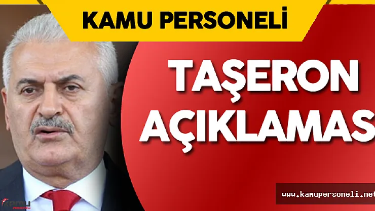 Başbakan Taşeron Kadro Konusu Hakkında Ne Dedi?