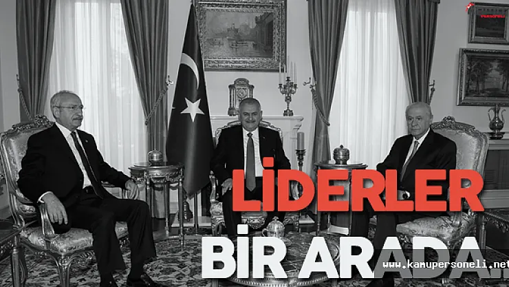 Başbakan ve Muhalefet Liderleri Bir Arada