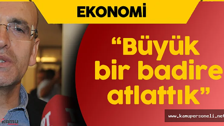 Başbakan Yardımcısı Şimşek'ten Ekonomi Hakkında Son Dakika Açıklamaları