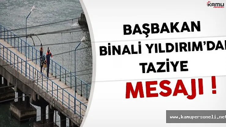 Başbakan Yıldırım'dan Rus Uçağının Düşmesinin Ardından Taziye Mesajı