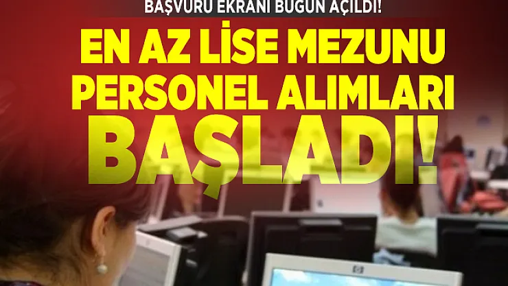 Başvuru ekranı bugün açıldı! Türkiye Şeker Fabrikaları en az lise mezunu personel alımları başladı!