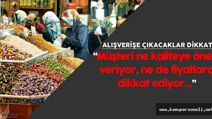 Bayram Alışverişi Yapacaklar Dikkat!