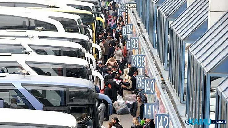 Bayram için otobüslere ek sefer koyulmuştu, biletler şimdiden tükendi!