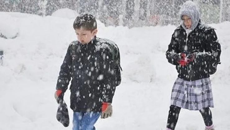 Bazı İllerde Okullar Tatil Edildi