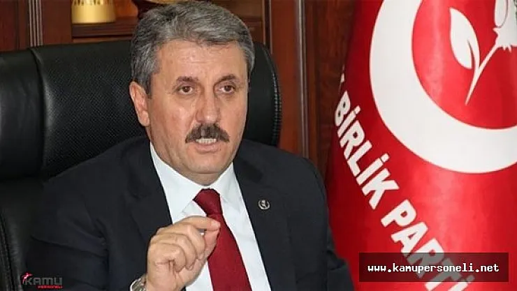BBP Genel Başkanı Destici'den Türkiye Rusya Görüşmeleri Hakkında Açıklama Yaptı