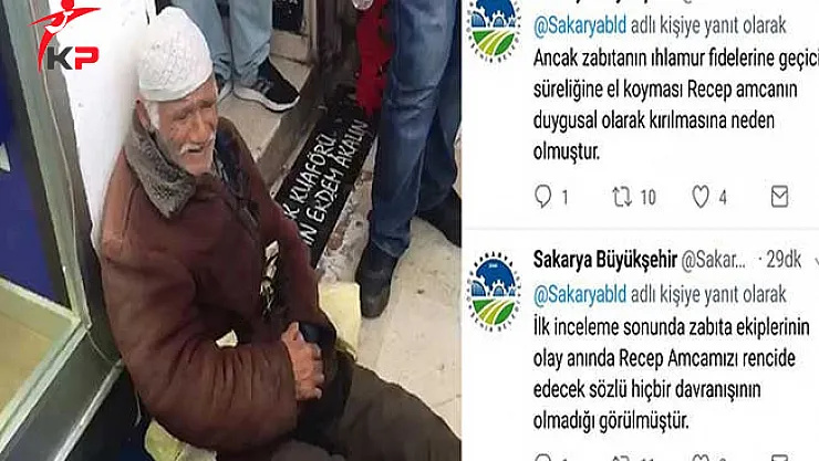 Belediye Ihlamurlarına El Konulan Recep Amca'dan Özür Diledi