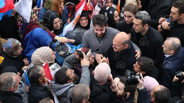 Belediye meclis üyelerinde PKK taşeronluğunu yapanlar var! Bakan Soylu Trabzon'da konuştu
