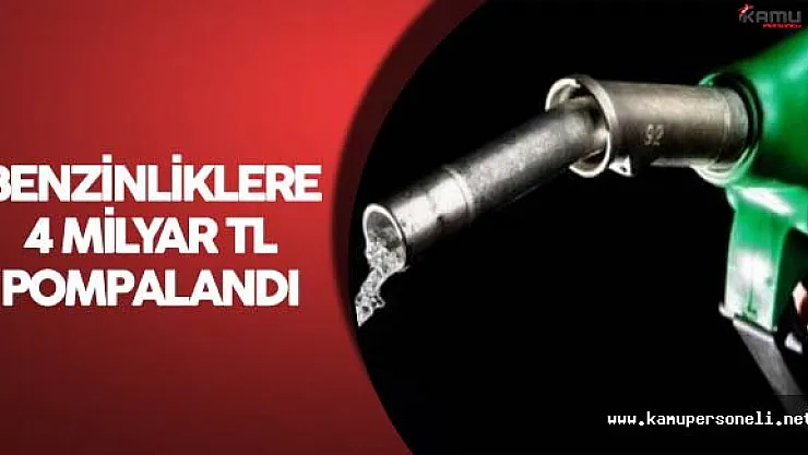 Benzin İstasyonlarında Kredi Kartları ile 4 Milyar TL Harcandı