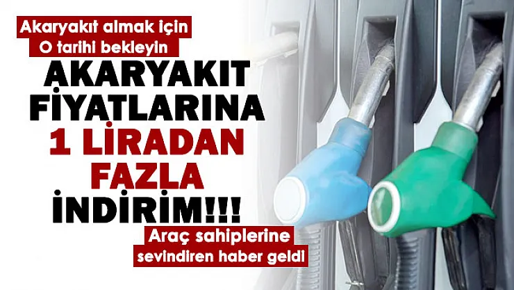 Benzin, motorin ve LPG fiyatlarında müjde! Akaryakıt fiyatlarında 1 liradan fazla indirim bekleniyor! Yakıt almadan önce o tarihi bekleyin