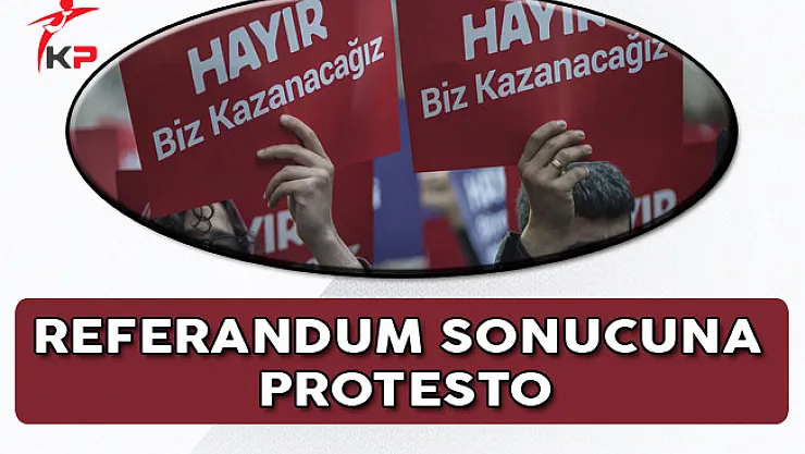 Beşiktaş ve Kadıköy'de Referandum Protestosu