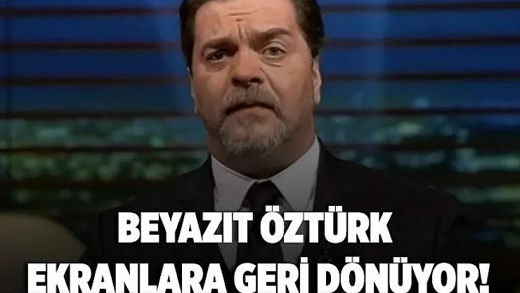 Beyazıt Öztürk ekranlara geri dönüyor! Beyaz Show başlayacak mı? Beyaz hangi programla ekranlara dönecek?