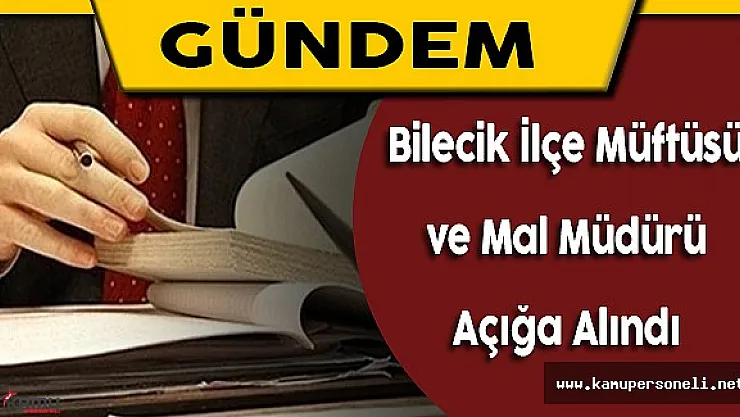 Bilecik'te FETÖ Soruşturması Kapsamında Açığa Almalar Sürüyor