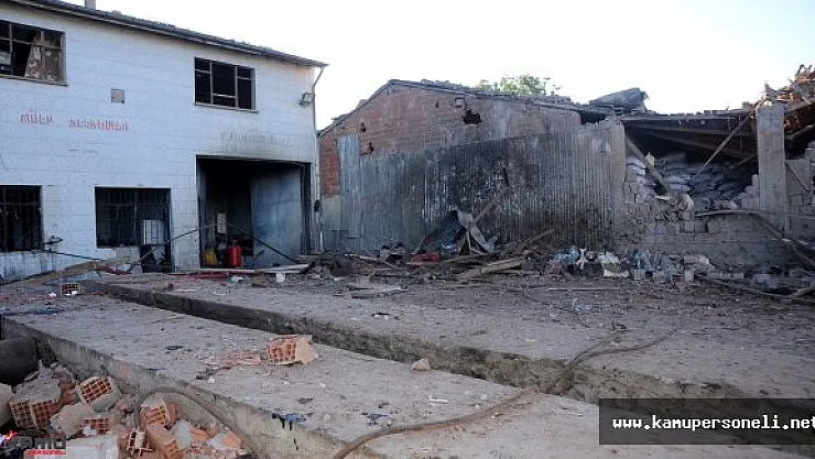 Bilecik'te Patlama : 1 Yaralı