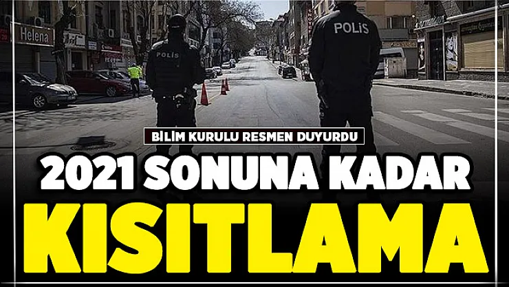 Bilim Kurulu üyesi Özlü 2021 yılı sonuna kadar kısıtlama sinyalini verdi