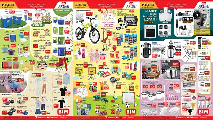 BİM 20 Nisan'da getireceği ürünleri tek tek açıkladı: Mutfak eşyalarında yok yok! Hepsi resmen bedava satılacak