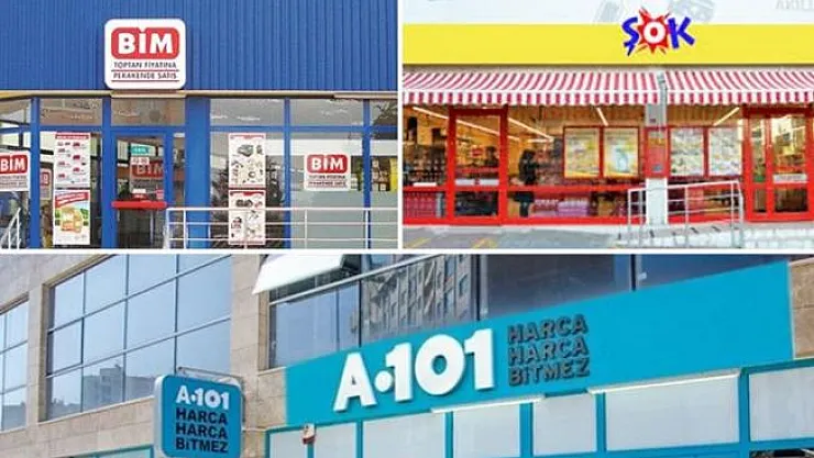 BİM, A101 ve Şok Marketler ile Zincir gıda marketlerde yeni dönem! Yasaklanıyor!