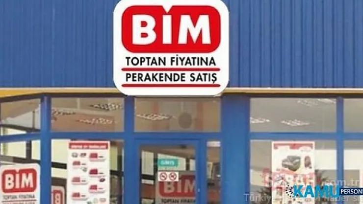 BİM Marketlerinde çalıştırılmak üzere 8 şehirde en az ilköğretim mezunu personel alımı yapıyor!
