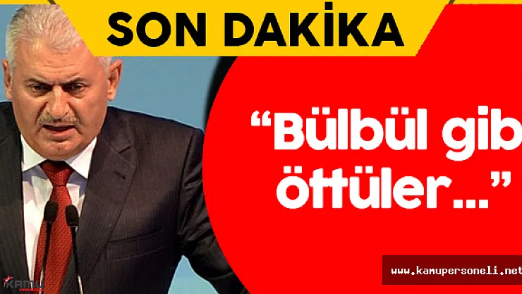 Binali Yıldırım: &quotTürkçe'de dediğimiz gibi, bülbül gibi öttüler"