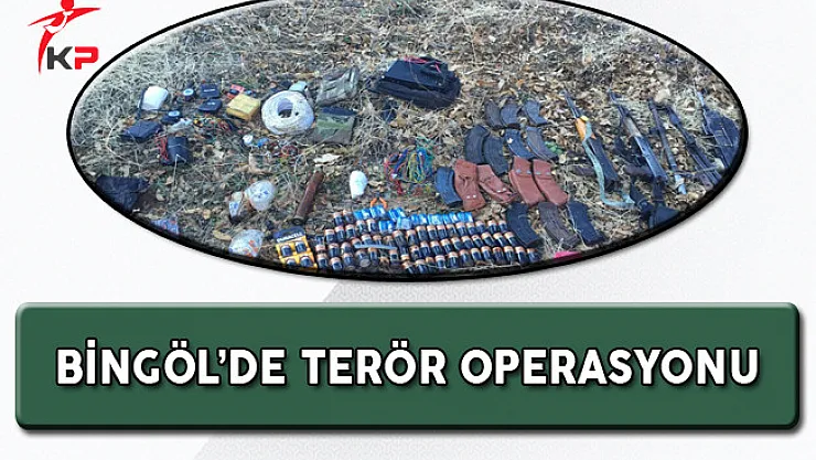 Bingöl'de PKK'ya Yönelik Terör Operasyonu