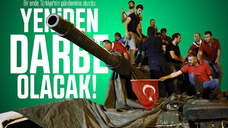 Bir anda Türkiye'nin gündemine oturdu: Yeniden darbe olacak! AK Parti'den flaş açıklama