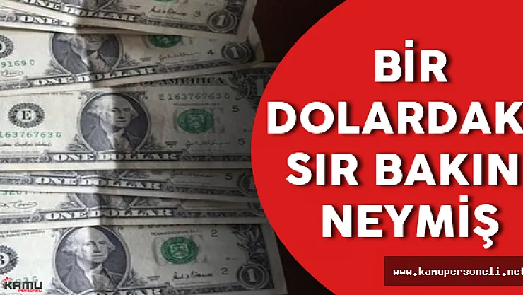 Bir Dolardaki Sır Bakın Neymiş ?