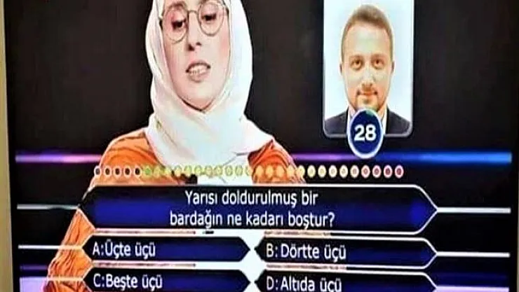 Bir öğretmen bu soruda joker kullandı!