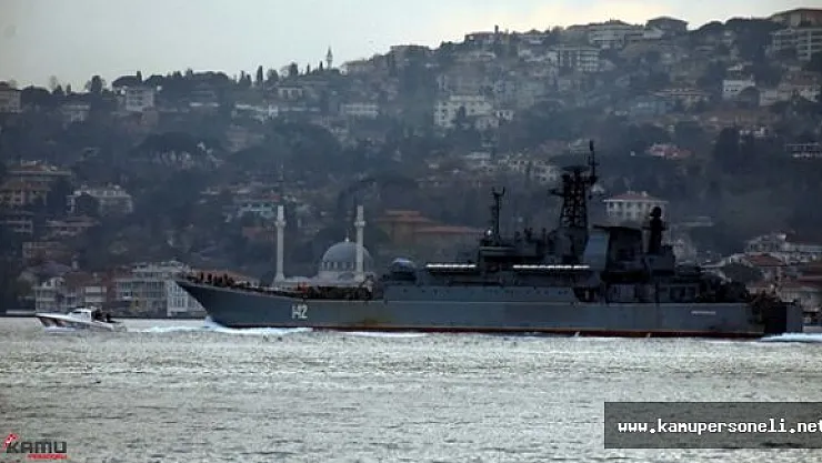 Bir Rus Savaş Gemisi Gerginliği Daha Yaşandı