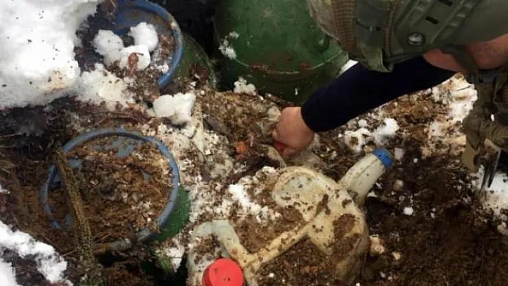 Bitlis'te 160 kilogram EYP ele geçirildi