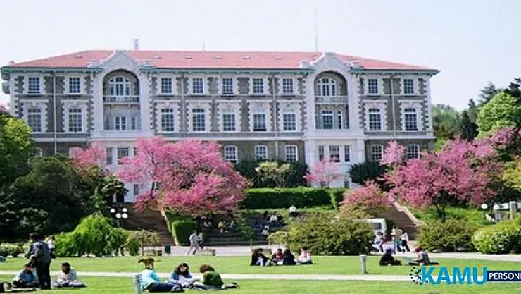 Boğaziçi Üniversitesi sözleşmeli lisans mezunu KPSS şartlı personel alımı yapacak!