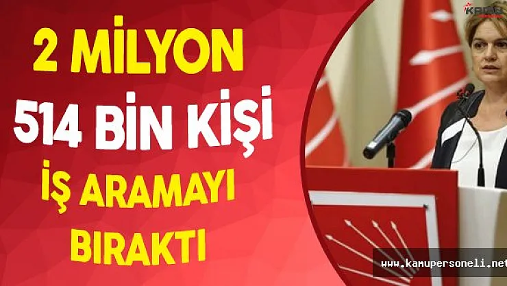 Böke :" Sadece Bu Yıl 500 Bin Kişi İşsiz Kaldı"