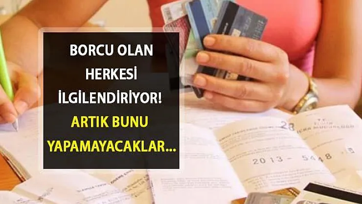 Borcu Olanlar Dikkat! 'Eve Haciz Gelecek' Mesajları Son Buluyor