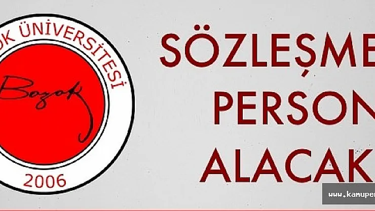 Bozok Üniversitesi Sözleşmeli Personel Alım İlanı 2016