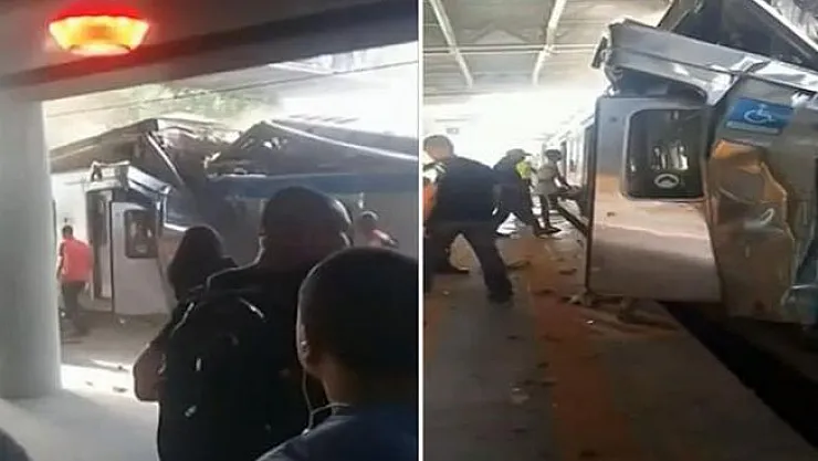 Brezilya'da Tren Kazası! Ölü Ve Yaralılar Var