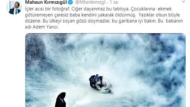'Bu ülkeyi soyan gözü doymazlar' diye seslenen Kırmızıgül isyan etti! Yazıklar olsun böyle düzene!