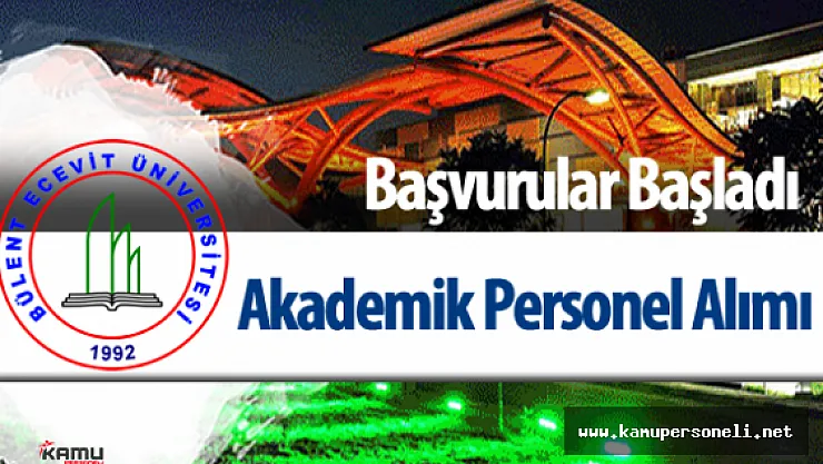 Bülent Ecevit Üniversitesi Akademik Personel Alımı Yapacak