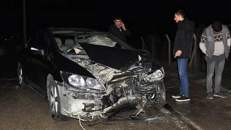Bursa İnegöl'de meydana gelen kazada 2'si çocuk 6 kişi yaralandı