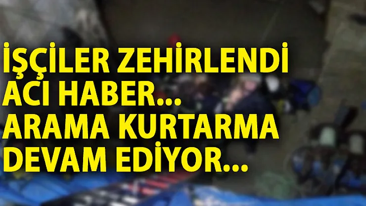 Bursa'da Altyapı Çalışmalarında İşçiler Zehirlendi! Bursa Son Dakika Haberi!