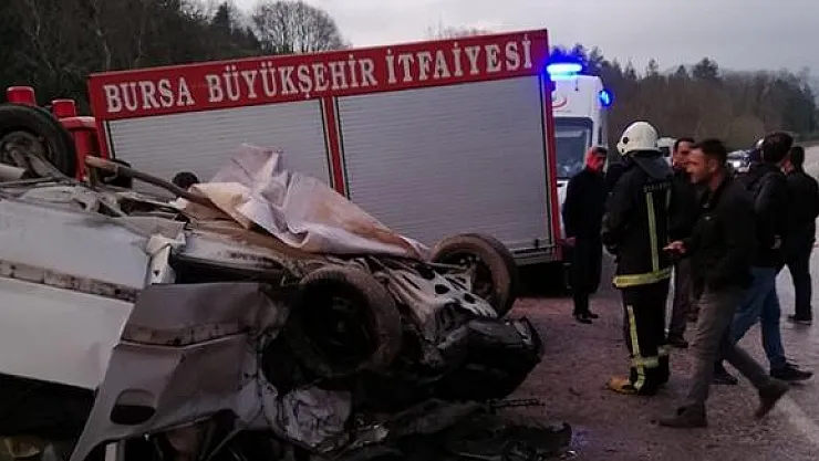 Bursa'da Feci Kaza: Ölüler ve Yaralılar Var