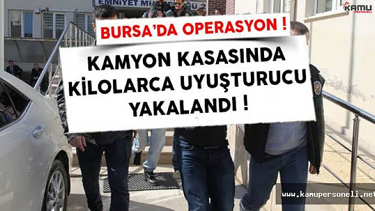 Bursa'da Uyuşturucu Operasyonu