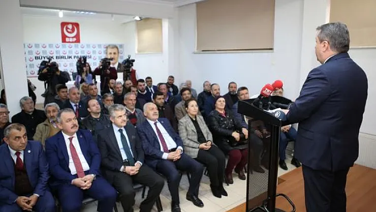 'Büyük Birlik Partisi ittifakın ruhuna sadıktır'