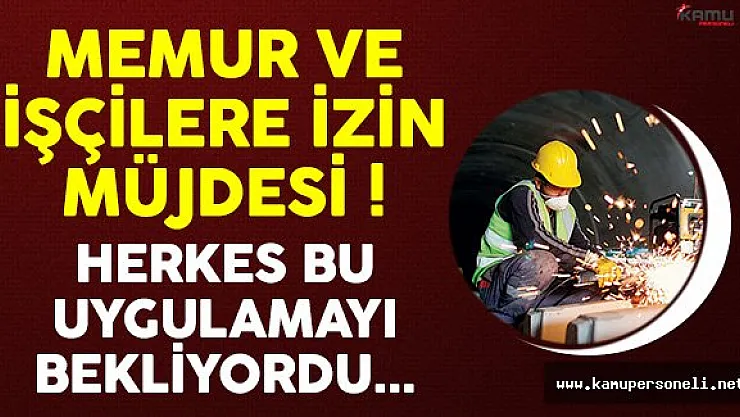 Çalışanlara Yarı Zamanla Çalışma Müjdesi !