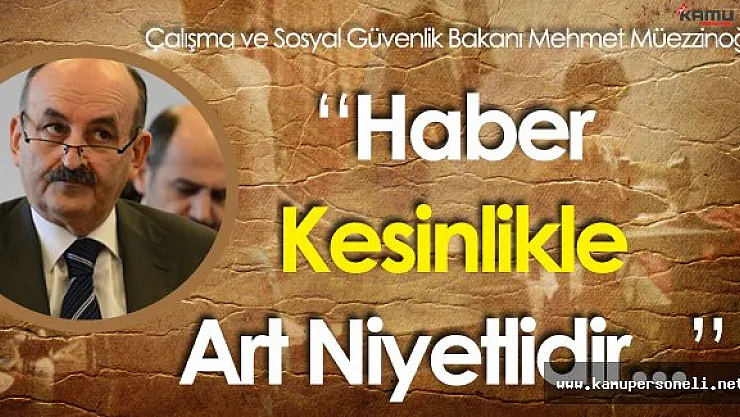 Çalışma Bakanından Çocuk İşçi İddialarına Yanıt