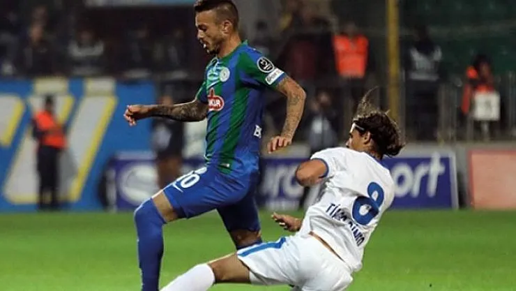 Çaykur Rizespor ile 1-1 berabere kaldı