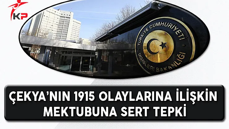 Çekya'nın 1915 Olayları İle İlgili Kararına Tepki