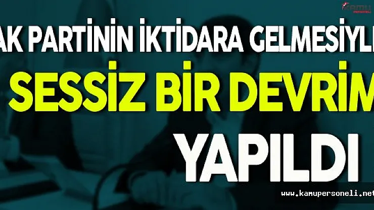 Cevdet Yılmaz: Ak Partinin İktidara Gelmesiyle Sessiz Bir Devrim Yapıldı