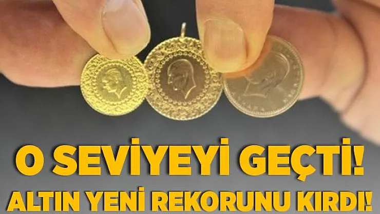 Çeyrek altın yeni rekorunu kırdı! Altın neden yükseliyor?