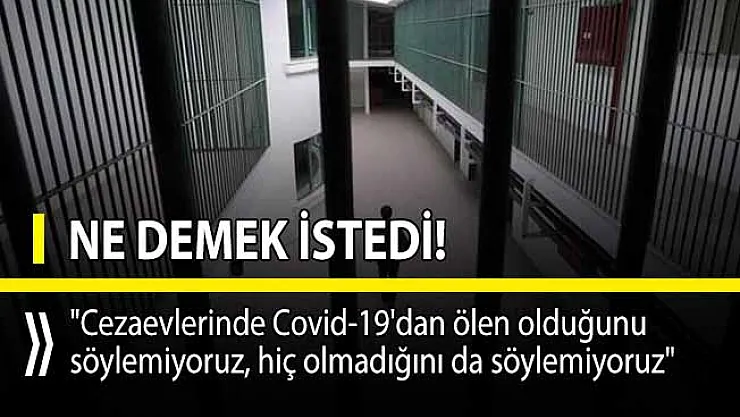 Cezaevlerinde Covid-19 yüzünden ölen olup olmadığını Adalet Bakanı Yardımcısı yanıtladı!